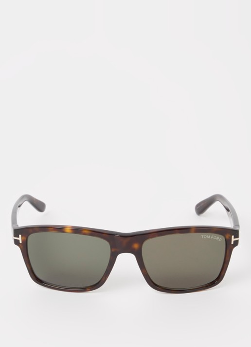 TOM FORD Wayfarer zonnebril FT0678 - detail 3 bruin
