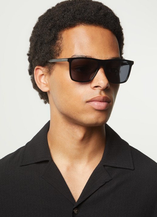 TOM FORD Wayfarer zonnebril FT0832-N - voorkant 5 zwart
