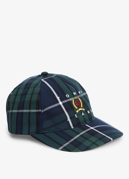 Tommy Hilfiger Archive baseball pet met ruitdessin