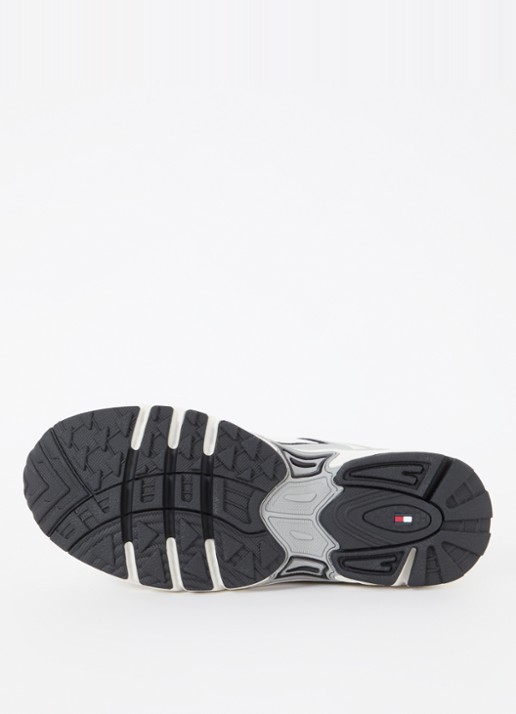Tommy Hilfiger Archive Runner sneaker met mesh details - detail 3 zilver