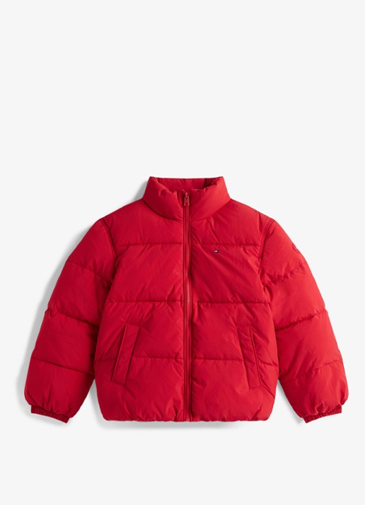 Tommy Hilfiger Back Flag puffer jas met logo