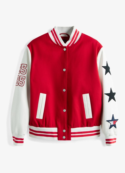 Tommy Hilfiger Baseball jack met steekzakken