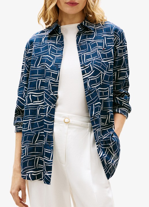 Tommy Hilfiger Blouse met grafische print