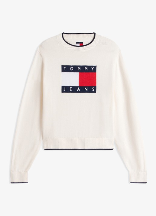 Tommy Hilfiger Bomberjack met logoborduring en steekzakken - voorkant 2 donkerblauw