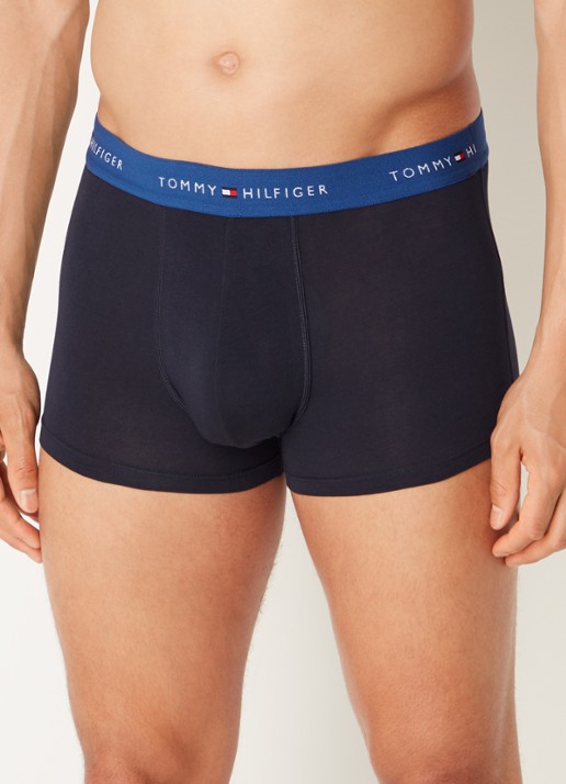 Tommy Hilfiger Boxershorts met logoband in 3-pack - detail 2 vuurrood