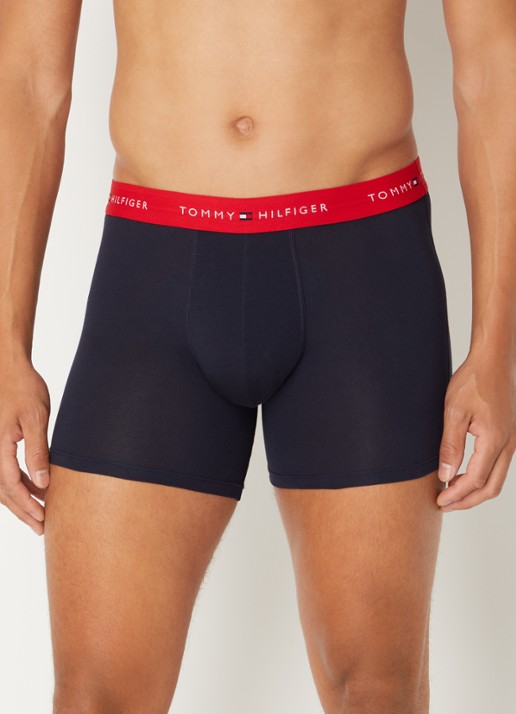Tommy Hilfiger Boxershorts met logoband in 3-pack