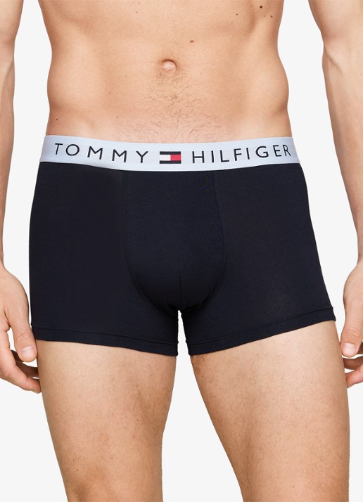 Tommy Hilfiger Boxershorts met logoband in 3-pack - detail 2 zwart