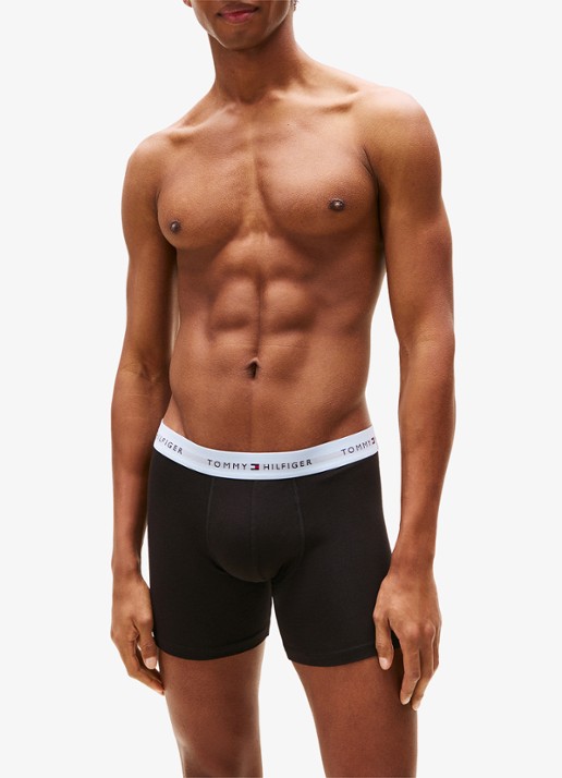 Tommy Hilfiger Boxershorts met logoband in 3-pack - detail 7 lichtgroen