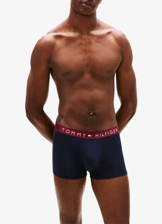 Tommy Hilfiger Boxershorts met logoband in 3-pack - detail 4 groen