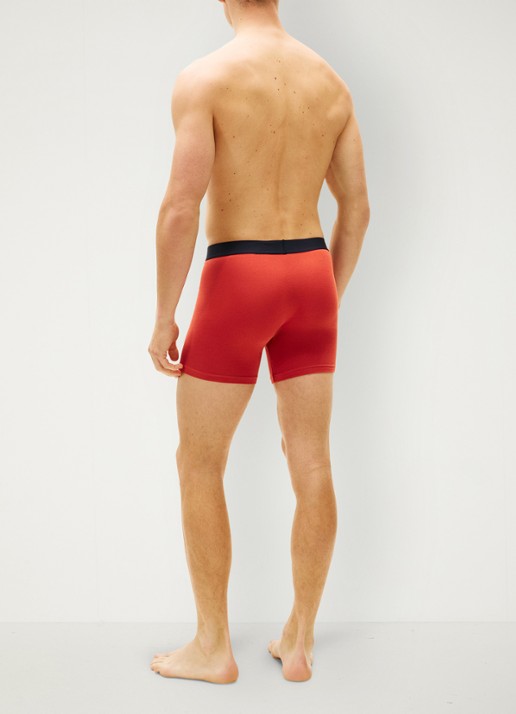 Tommy Hilfiger Boxershorts met logoband in 3-pack - achterkant 4 multicolor