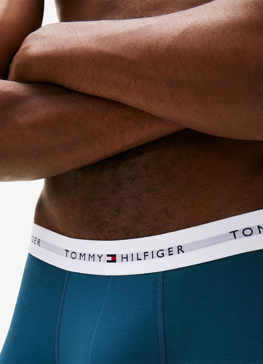 Tommy Hilfiger Boxershorts met logoband in 3-pack - detail 2 multicolor