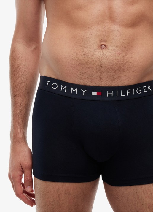 Tommy Hilfiger Boxershorts met logoband in 3-pack - detail 4 naturel