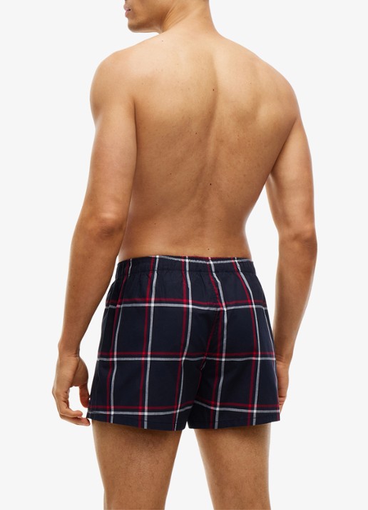 Tommy Hilfiger Boxershorts met logoband in 3-pack - achterkant 6 rood