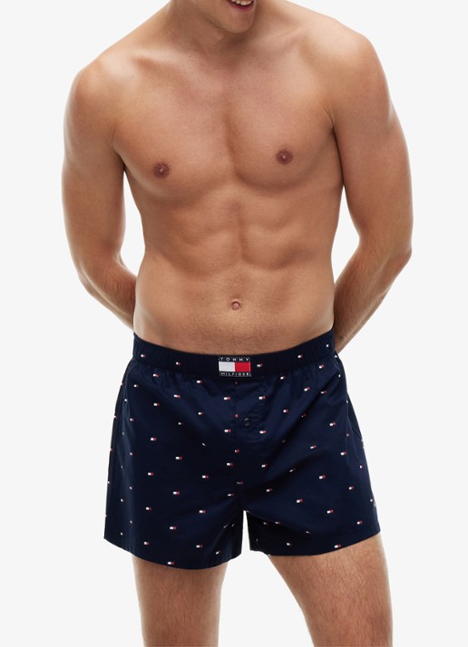 Tommy Hilfiger Boxershorts met logoband in 3-pack - detail 3 blauw