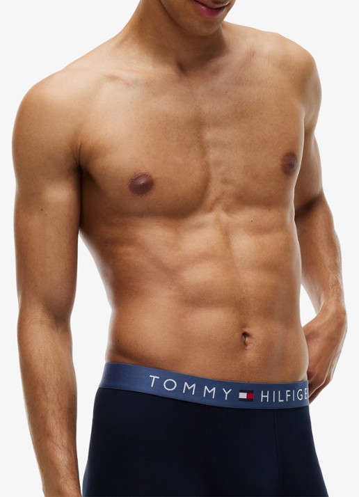 Tommy Hilfiger Boxershorts met logoband in 3-pack - detail 5 zwart