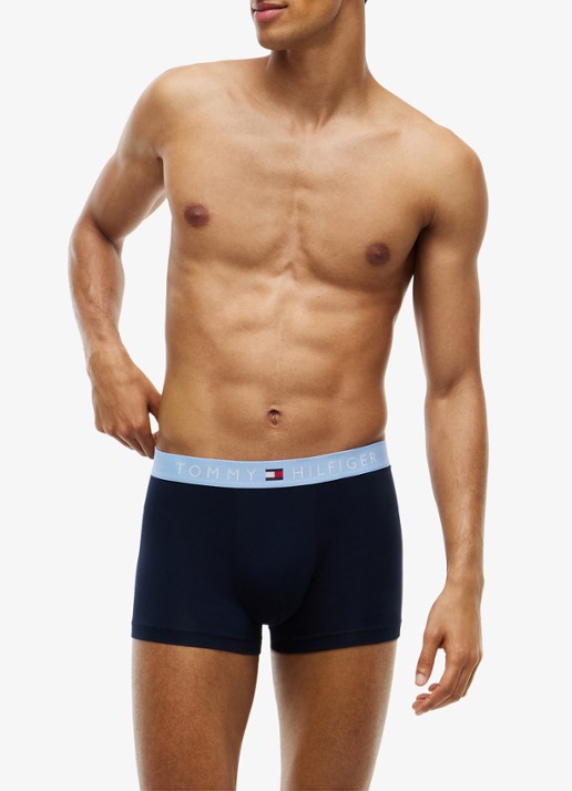 Tommy Hilfiger Boxershorts met logoband in 3-pack - detail 6 zwart