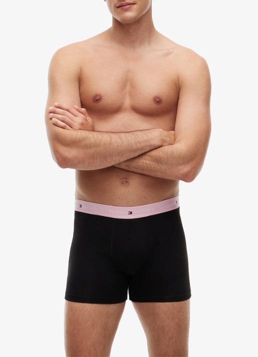 Tommy Hilfiger Boxershorts met logoband in 4-pack