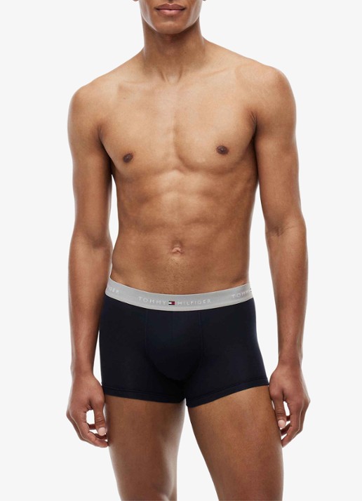 Tommy Hilfiger Boxershorts met logoband in 5-pack - detail 4 wit