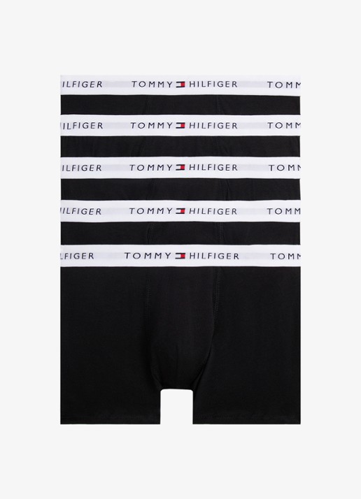 Tommy Hilfiger Boxershorts met logoband in 5-pack - voorkant 2 undefined