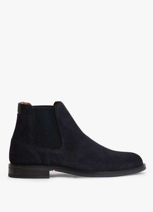 Tommy Hilfiger Chelsea boot van suède