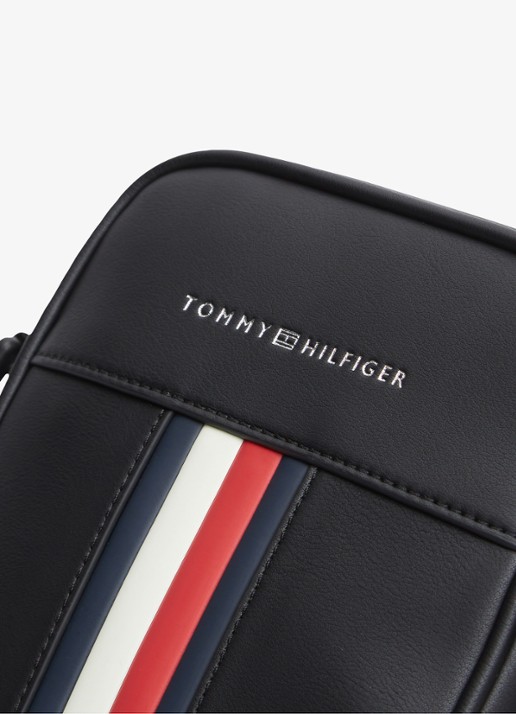 Tommy Hilfiger Crossbodytas met logo - detail 2 diepzwart