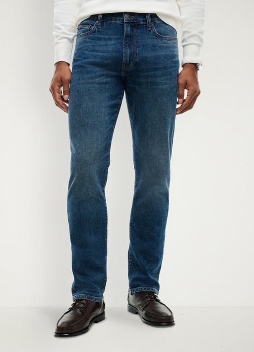 Tommy Hilfiger Denton slim-straight fit jeans met medium wassing