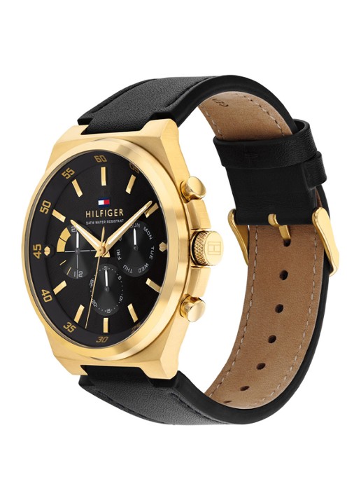 Tommy Hilfiger Dexter horloge TH1792086  - detail 3 goud