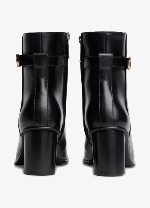 Tommy Hilfiger Enkellaars met logo - detail 5 zwart