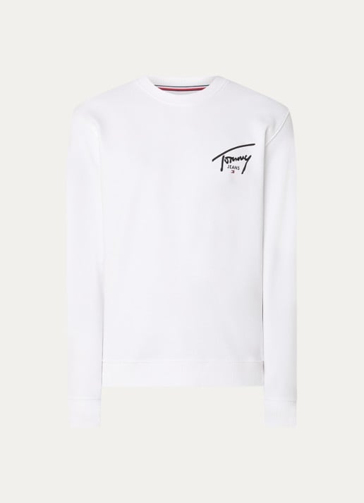 Tommy Hilfiger Entry sweater met logo- en backprint