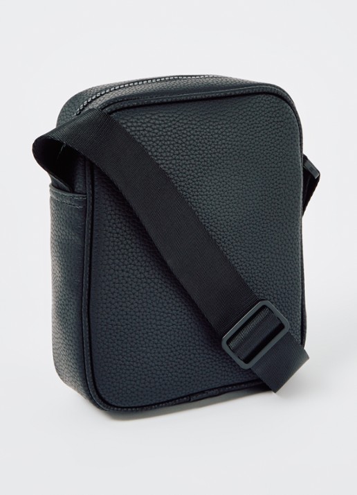 Tommy Hilfiger Essential  Reporter crossbodytas met logo - achterkant zwart