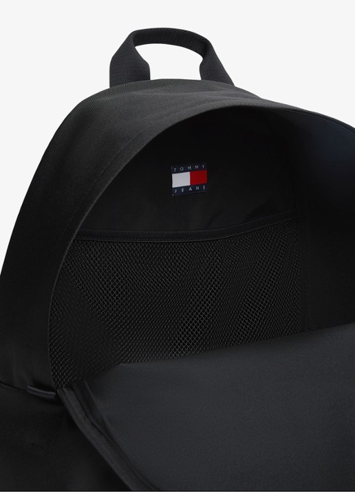 Tommy Hilfiger Essential rugzak met logo - detail 4 black-bds / zwart