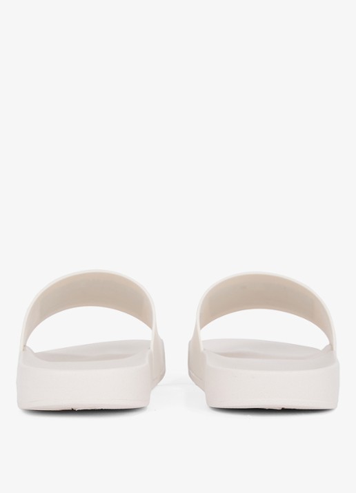 Tommy Hilfiger Essential slipper met logo - achterkant 6 beige