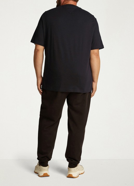 Tommy Hilfiger Essential T-shirt met ronde hals - achterkant 6 zwart