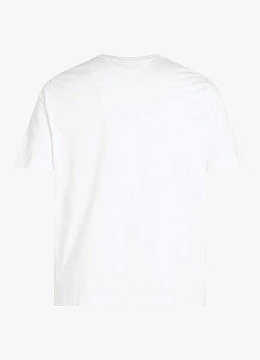 Tommy Hilfiger Essential T-shirt met ronde hals - achterkant wit