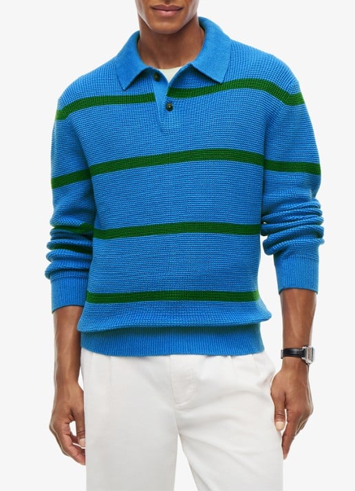 Tommy Hilfiger Fijngebreide trui met streepprint