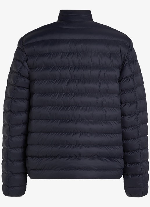 Tommy Hilfiger Gewatteerd jack met ritszakken - detail 5 donkerblauw