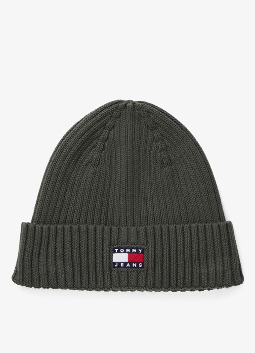Tommy Hilfiger Heritage muts met logo - voorkant 3 olijfgroen