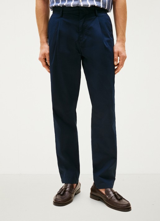 Tommy Hilfiger Herlem tapered fit chino met steekzakken