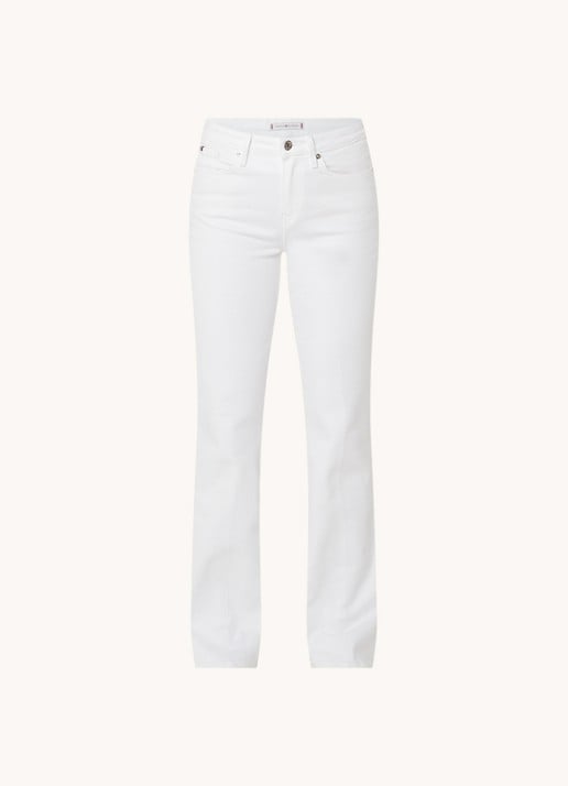 Tommy Hilfiger High waist flared jeans met gekleurde wassing