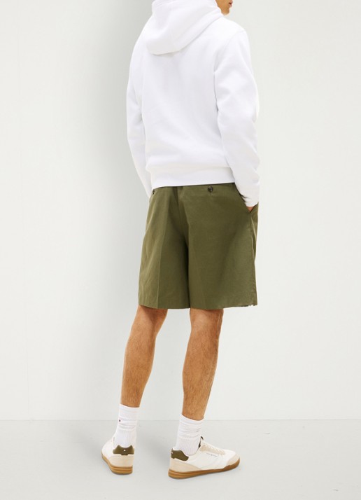 Tommy Hilfiger Hoodie met logo - achterkant wit