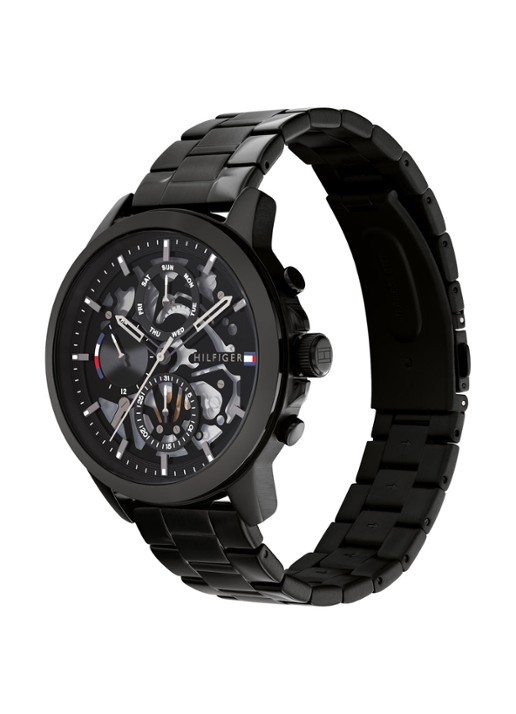 Tommy Hilfiger Horloge TH1710478 - voorkant 4 zwart
