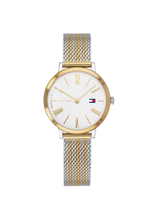 Tommy Hilfiger Horloge TH1782055 - voorkant goud