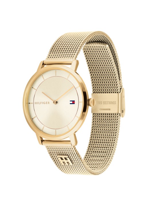 Tommy Hilfiger Horloge TH1782286 - voorkant 2 goud