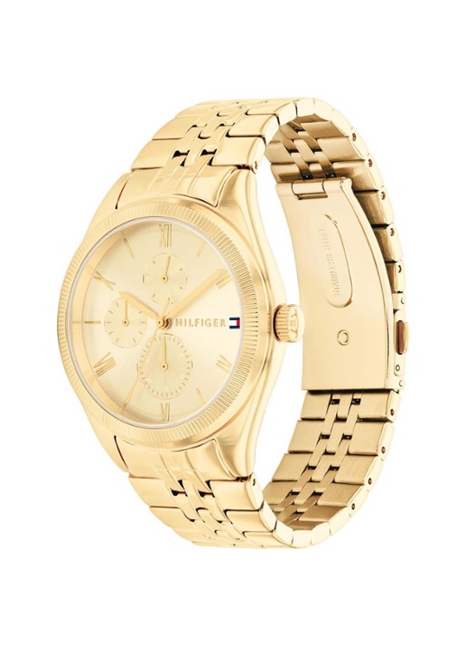Tommy Hilfiger Horloge TH1782592 - voorkant 4 goud
