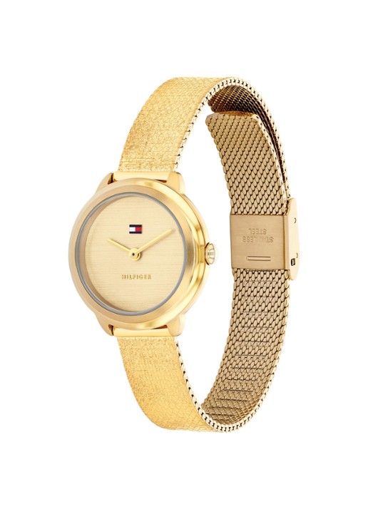 Tommy Hilfiger Horloge TH1782811   - detail 3 goud