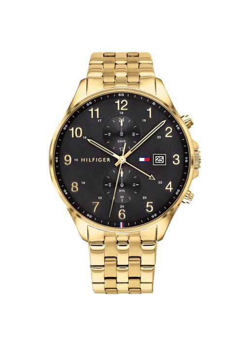 Tommy Hilfiger Horloge TH1791708 - voorkant 3 goud