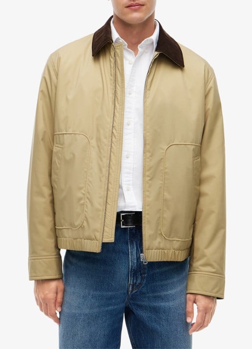 Tommy Hilfiger Ivy jas met details van corduroy