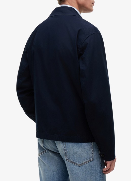 Tommy Hilfiger Jack met logoborduring - achterkant 6 blauw