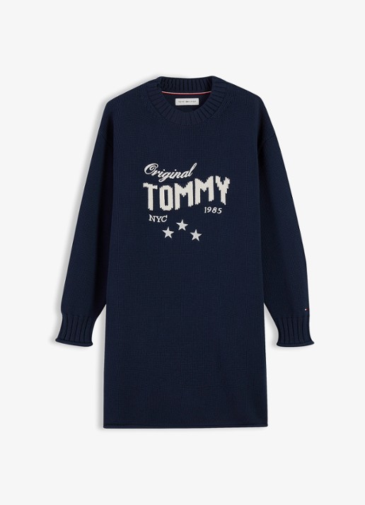 Tommy Hilfiger Jurk met logoborduring