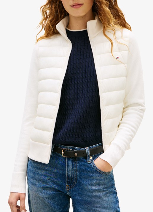 Tommy Hilfiger Lightweight gewatteerde jack met logo